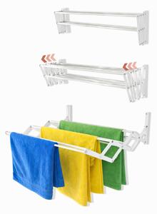 Falra szerelhető harmónika szárító 75 cm