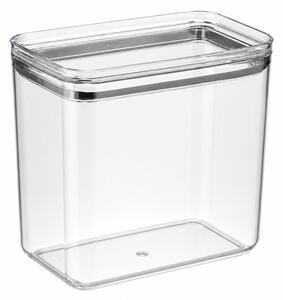 DÜNYA Chef Food Box szögletes műanyag fűszertartó aromazáró fedővel 2,1 L 105 x 16x 16,5 cm