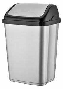 HOBBY LIFE VITTORIO Billenőtetős szemetes 35 L 30,7x38,5x56,3 cm szürke