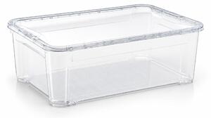 CURVER T-box tárolódoboz M méretben 32 L 39x55,5x19 cm átlátszó