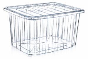 POLY TIME Univerzális tároló box 23 L 35,5x43x23 cm átlátszó