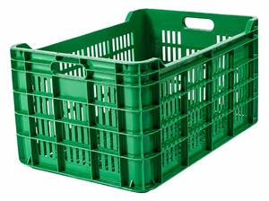 M30 Rekesz újrahasznosított 62 L 60x40x31 cm zöld