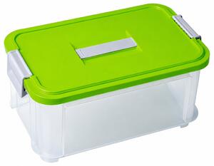 CURVER Box tároló doboz 9,4 L 17,50x37x22 cm zöld tetővel