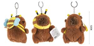 CAPYBARA PLÜSS KULCSTARTÓ 12CM