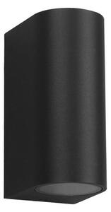 Milagro Kültéri fali lámpa OVALIS 2xGU10/35W/230V IP44 fekete MI1322