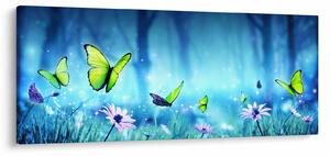 Kép - Misztikus erdei tisztás (120x50 cm)