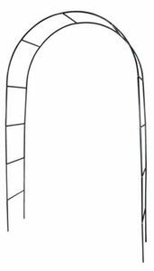 Növényfuttató pergola 140x38x240cm - sötétzöld
