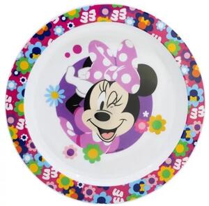 TÁNYÉR LAPOS MŰA. 22CM MINNIE