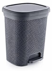 Hobby Life Diamond Szemetes műanyag 15 L betéttel 25,8x31,3x37,3 cm szürke