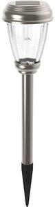 Retlux RGL 102 LED Napelemes kerti lámpa 41cm - ezüst