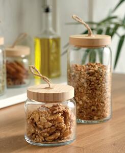 Tároló üveg bambusz tetővel Woody 860ml 43583/1113282