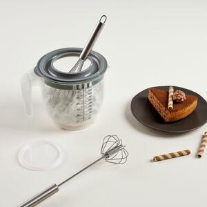 Habverő tál fröccsenésgátló tetővel 2,2L 10200
