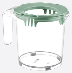 Habverő tál fröccsenésgátló tetővel 1,6L 10201