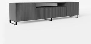 LENONA TV asztal lábakkal, 200x42x41, grafit