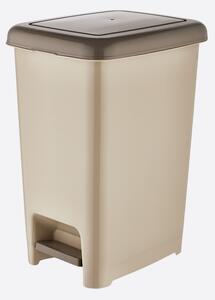 Szemetes pedálos 25L Slim 01043