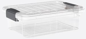Tárolódoboz tetővel átlátszó 1,2L Lock&Keep 33101
