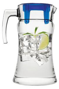 Kancsó üveg kék műanyag tetővel Azur 1,4L 43018/1070544