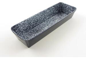Zománcozott őzgerinc tepsi 11x31 cm