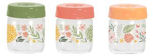 Fűszertartó mintás üveg 200ml 131504-357