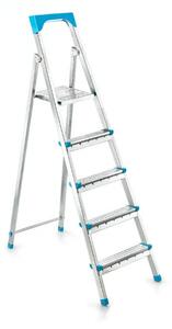 Létra fém 4+1 lépcsős 11004