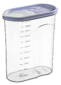 TÁROLÓ DOBOZ MŰA. TETŐVEL 2,9L, 4 SZÍN "ROYAL" 22,5*20*9,7CM