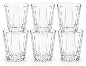 Mirelle bordázott üdítős és vizespohár készlet 6 db-os 240 ml