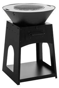 Kerti grillsütő tárolóval
