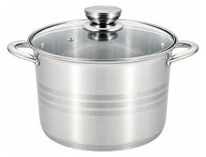 Fazék üveg fedővel 12,9L BM-154