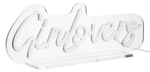 NEON VIBES LED égő USB kábellel, Gin Lovers 11cm
