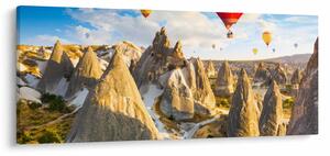 Kép - Hőlégballonok (120x50 cm)