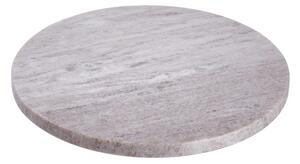 MARBLE márvány tál, bézs Ø30cm