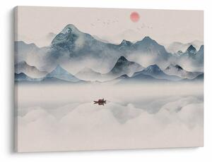 Kép - Kék-hegyi völgy (70x50 cm)