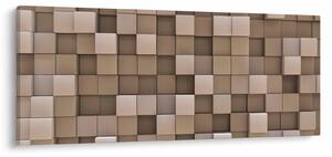 Kép - bézs kocka (120x50 cm)