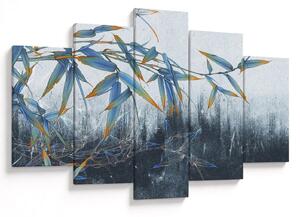 Kép - bambusz a falon (150x105 cm)