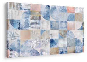 Kép - Geometrikus formák a falon (90x60 cm)