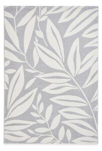 Világosszürke szőnyeg 120x170 cm Sorral Leaves – Catherine Lansfield