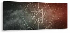 Kép - Kozmikus dodekagram (120x50 cm)