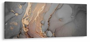 Kép - Szürke-arany márvány (120x50 cm)