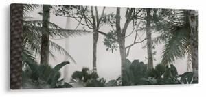 Kép - dzsungel a reggeli ködben (120x50 cm)