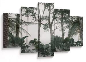 Kép - dzsungel a reggeli ködben (150x105 cm)