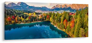 Kép - Urisee-tó, Ausztria (120x50 cm)