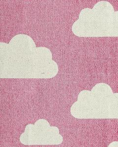 Rózsaszín felhőmintás gyerekszobaszőnyeg 60 x 90 cm GWALIJAR