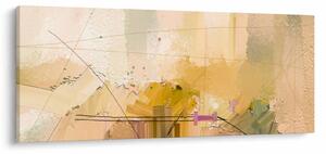 Kép - absztrakció, olajfestmény (120x50 cm)