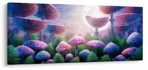Kép - Gomba teliholdkor, grafika (120x50 cm)