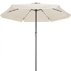 Deuba LED napernyő Athens Ø330 cm - krém