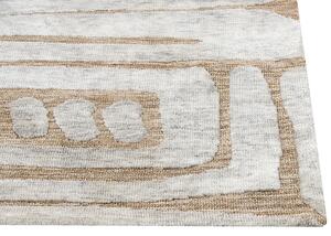 Bézs és szürke szőnyeg 300 x 400 cm MANDAI