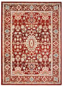 RIVOLI Vintage stílusú modern szőnyeg piros Šírka: 200 cm | Dĺžka: 305 cm