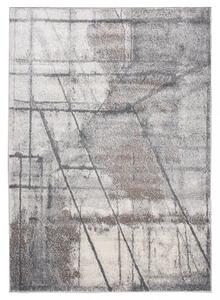 Lydia Modern bézs-szürke színű szőnyeg absztrakt mintával Szélesség: 60 cm | Hossz: 100 cm