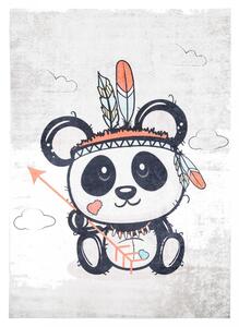 Emma Gyerekszőnyeg Cuki indián panda Szélesség: 120 cm | Hossz: 170 cm