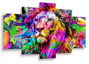 Kép - Oroszlán 3D-s képe (150x105 cm)